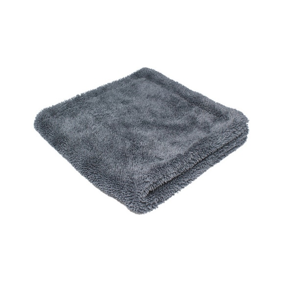 Mini Triple Twist Drying Towel - MICROCLTH-GREY-RED-20CMX40CM