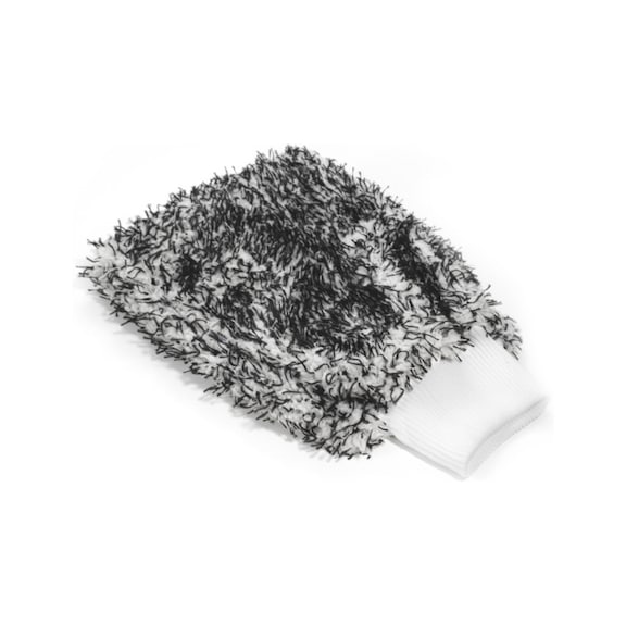Washing glove  - WASHMITT-BLCK/WHTE-240X200MM