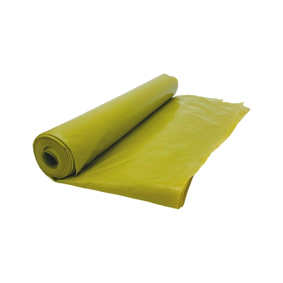 Asbestos cover film - COVFLM-ASBESTOS-YELLOW-110MY-2X50M