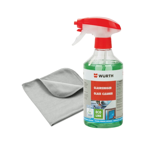 Glass cleaner starter set 16 pcs - GLASS CLEANER STARTER SET