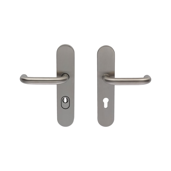 S 502 stainless steel security door fitting - SDF-A2-S502/FS-ES1-HH-CC-72-14-MATT