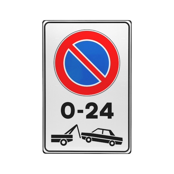 Cartello stradale divieto di sosta - 1