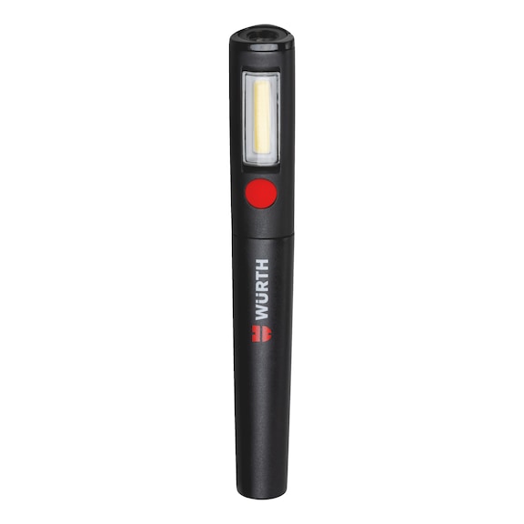 LED torch with magnet WHZ2 - ZAKLAMP-WHZ2-LED-2XAA-140LUMEN