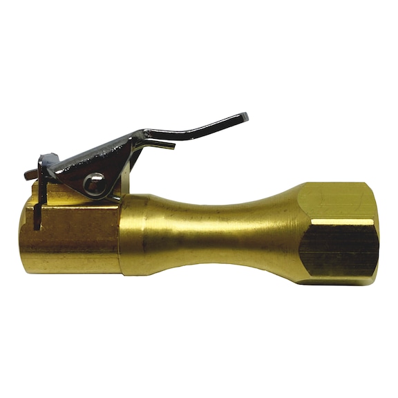 Pumpenippel med gevind - PUMPENIPPEL TIL DÆKTRYKSMÅLER