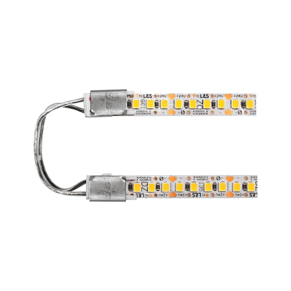 H8 SOFT Link connessione (LED-LED) SENSAL SENSAL Connettori rapidi SENZA saldatura per STRISCE H8 24V - LED - 1