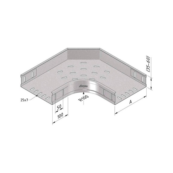 Kabelbaan bocht Trayco