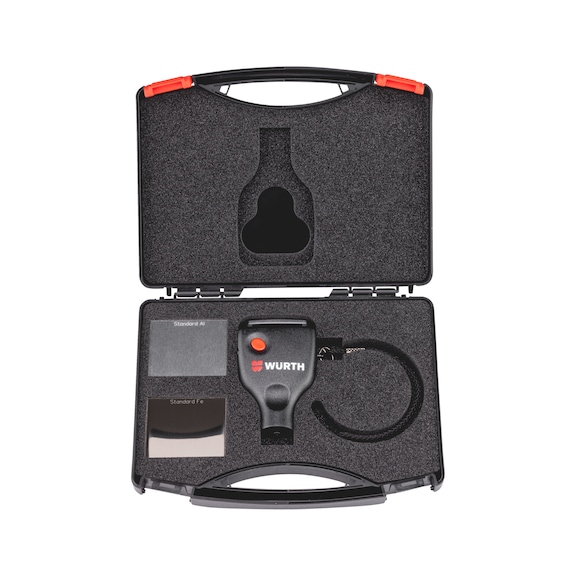 Layer thickness gauge with integrated measuring probe - 1