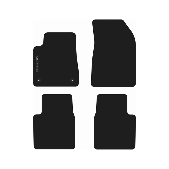 Kit tappetini auto  CITROEN NOV - TA-AU-(CITR C3 AIRCROSS -25 NOV)-4PZ