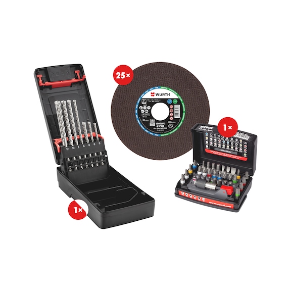 Kit lavorazione materiali per installazione  41 pz