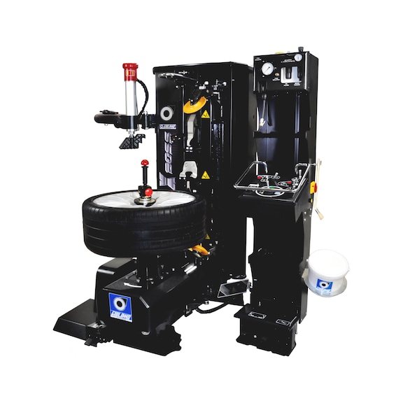 Automatische, elektrisch betriebene Reifenmontiermaschine mit leverless-Technologie