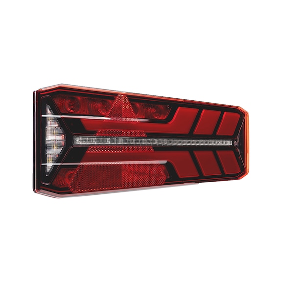 ASP&Ouml;CK ECOLED III Heckleuchte in voll LED mit Glowing Body Technologie - LEUCHT-ECOLED-III-LI-7POL-25-4123-021