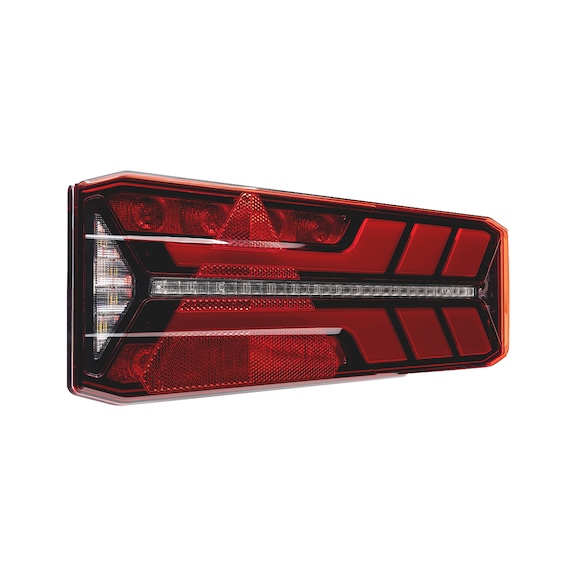 ASPÖCK ECOLED III tail light in full LED with Glowing Body Technology