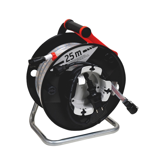 Luce a corda a LED su tamburo di stoccaggio - 1