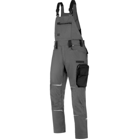 Latzhose TEMPER - LATZHOSE TEMPER HELLGRAU 29