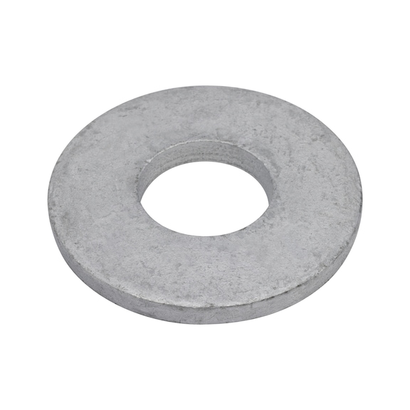 SFS 3738 teräs sinkkihiutale hopea