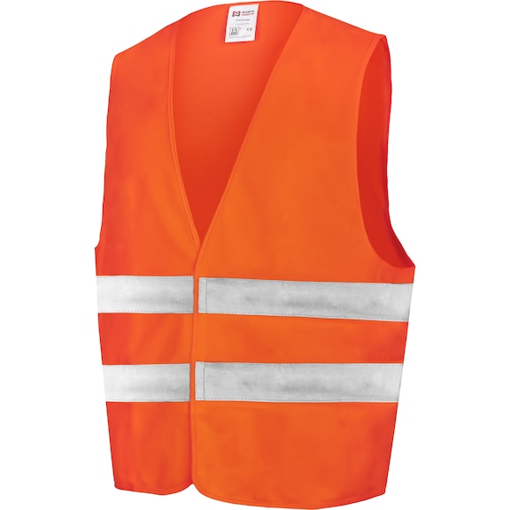 Warnschutz Weste Klasse 2 LUMEN - WARNWESTE LUMEN BASIC ORANGE ONE SIZE