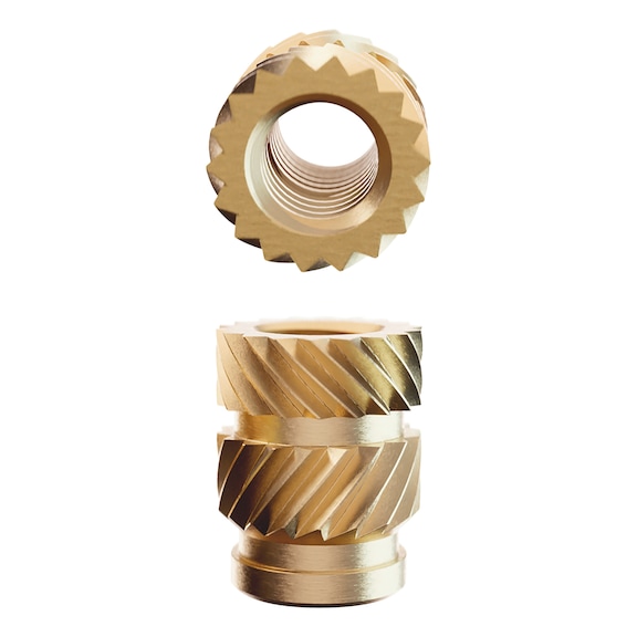 Original CNC Kitchen thread insert - THRINRT-STANDARD-M4X8.1MM (50 PCS)