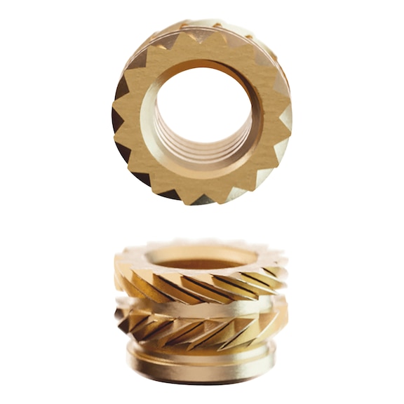 Original CNC Kitchen thread insert - THRINRT-SHORT-M3X3MM (100 PCS)