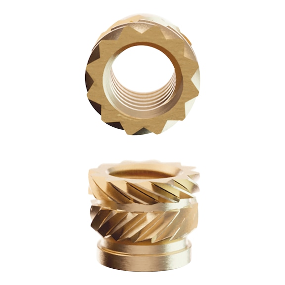 Insert fileté de cuisine CNC original - THRINRT-SHORT-VORON-M3X5X4 (100 PCS)