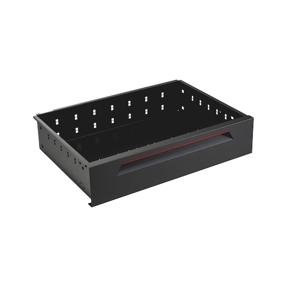 Single drawer for workshop trolleys - DRWR-(F.WRKSHPTRLY-ULTIM-8.8)-RED-150MM