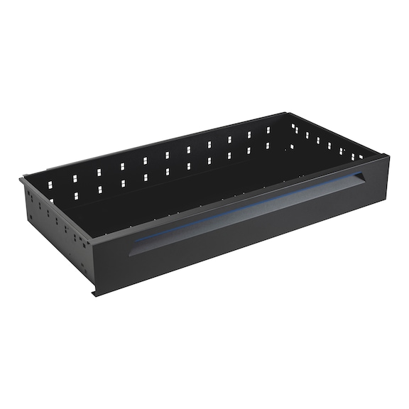 Single drawer for workshop trolleys - DRWR-(WRKSHPTRLY-ULTIM-12.8)-BLUE-150MM