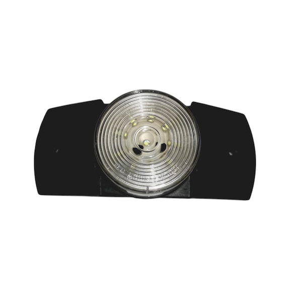 LED side marker light with bracket - LAMP MARKER 2  CLEAR LED BASE 10/30V