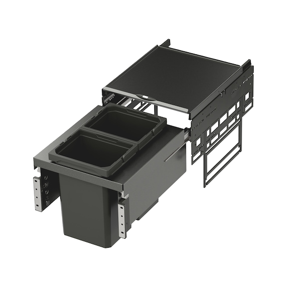 M&uuml;lltrennsystem VS ENVI Space / ENVI Space S - MUELLTRENNSYS-ENVISPACE-ANTHR-370-20LTR