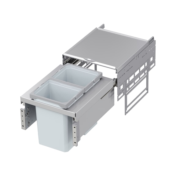 M&uuml;lltrennsystem VS ENVI Space / ENVI Space S - MUELLTRENNSYS-ENVISPACE-ALUF-370-25LTR