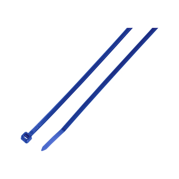 Kabelbinder KBL 1 aus Polyamid mit Kunststoffzunge, UL Zulassung farbig - KBLBIND-KST-KSTZNG-BLAU-4,8X280MM