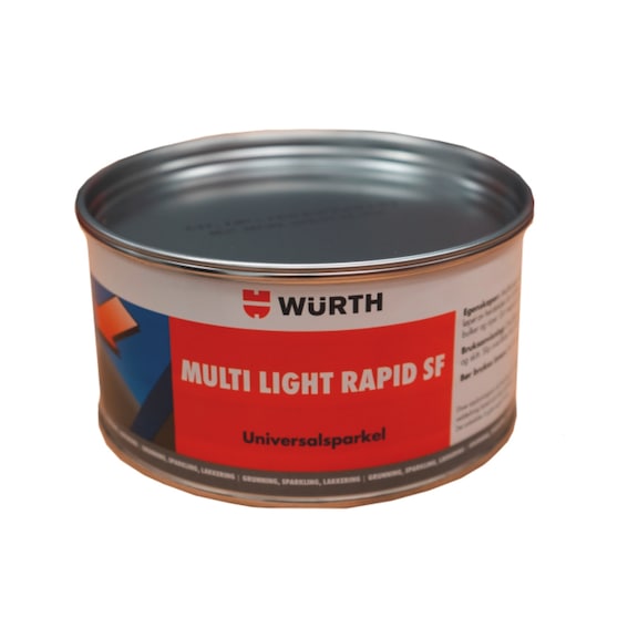 2K Polyester putty Multi Light Blue Rapid SF