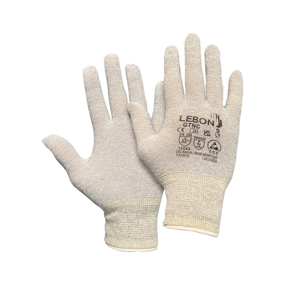 Protective glove knitted Lebon GTNC