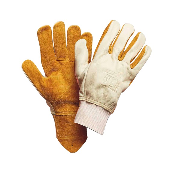 Leather protective glove Lebon DOC/CH/BC