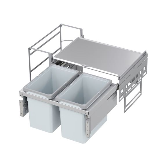 Komplettset ENVI Water inkl. M&uuml;lltrennsystem ENVI Space - MUELLTRENN-ENVI-WATER-SET-ALUF-800-44LTR