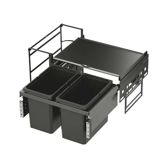 Komplettset ENVI Water inkl. M&uuml;lltrennsystem ENVI Space - MUELLTRENN-ENVI-WATER-SET-LAVA-800-45LTR