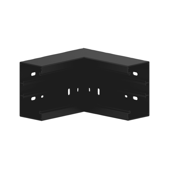 Inneneck f&uuml;r Br&uuml;stungskanal BR 80 - INECK-F.BRK-BR80-SCHW-62X110MM