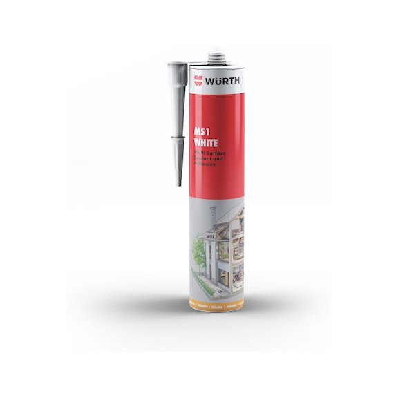 MS hybrid sealant - HYBRSEAL-MS40/FLEXTACK-WHITE-CART-290ML