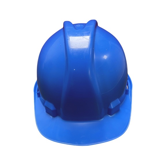 Builder's safety helmet, 6-point - SAFEHELM-6POINT-BLUE