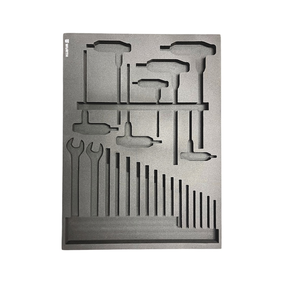 Foam insert for REDSTRIPE combination wrench 23pcs - FMINRT-F.(COMBIWRNCH-T-HANDLE-23PCS)