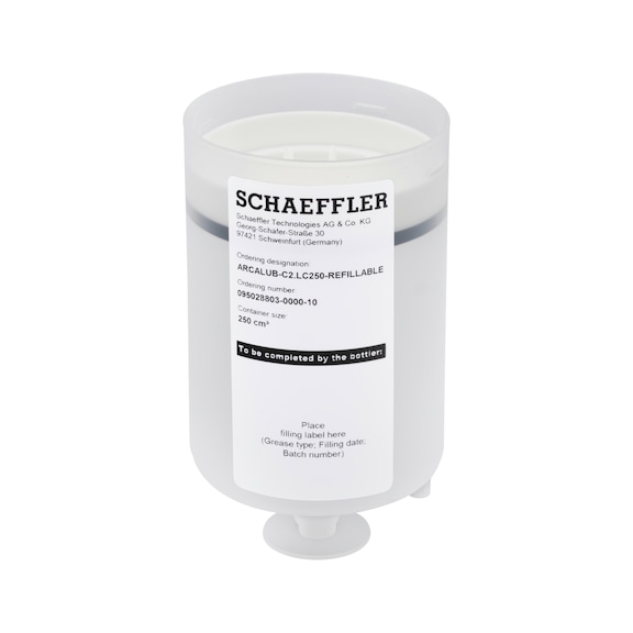 Tyhjä patruuna ARCALUB-C2 - PATRUUNA ARCALUB-C2.LC250-REFILLABLE