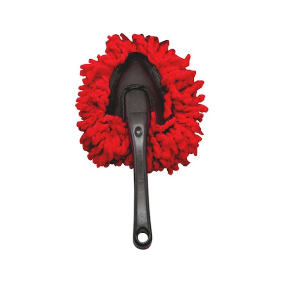 Brush for cleaning vehicle dashboards and other surfaces. - BRSH-DASH-DUSTER-PLA-32X17CM