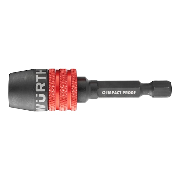 Bithalter (1/4 Zoll) Impact mit Schnellwechselfutter - HALT-BIT-SWF-IMPACT-1/4ZO-60MM