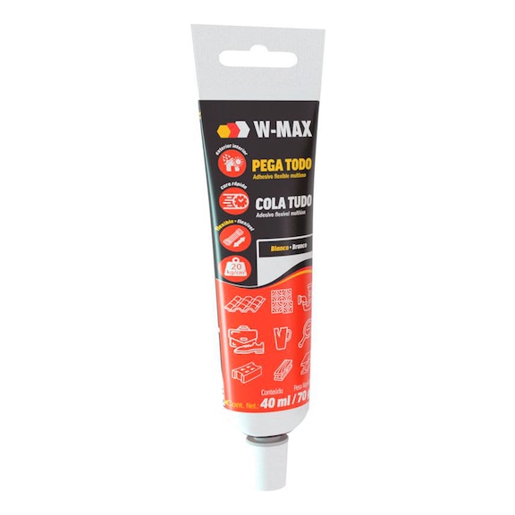 PEGA TODO W-MAX - PEGA TODO BLANCO W-MAX 70G