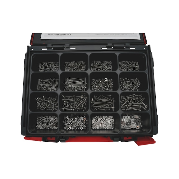 Maskinskruesortiment Undersænket A2 TX M3-M4