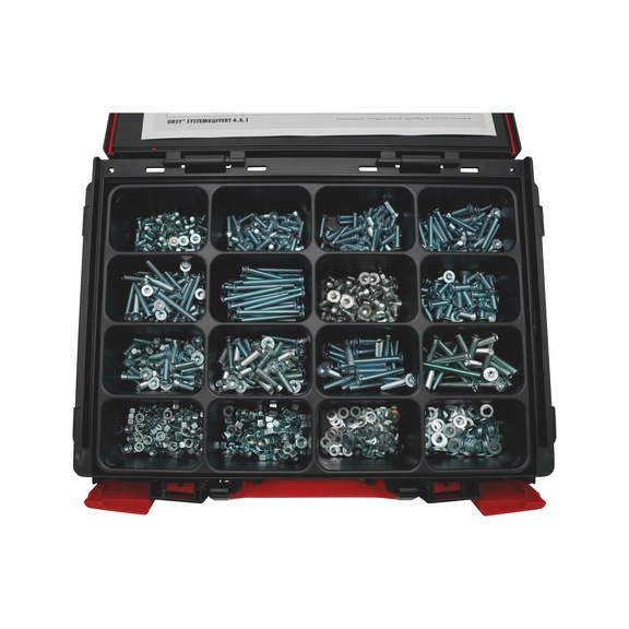 Maskinskruesortiment undersænket FZB TX M5-M6 - M.SKRUE UH TX M5-M6 ISO14581 FZB 1000STK