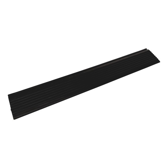 Modular Workshop Flooring - Tiles & Edging - FLRMAT-EDGING-BLACK-M