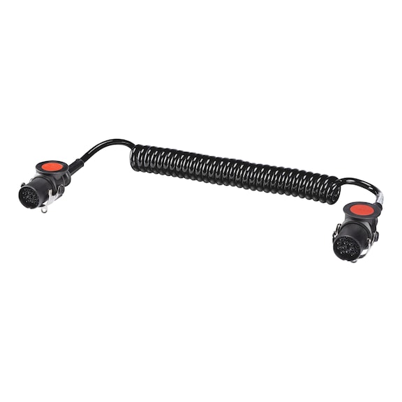 Spiral cable 15-pin 24 V ECONOMY - 1