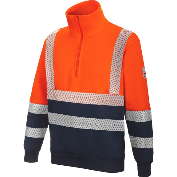 Sudadera 1/2 cremallera  LUMEN PRO - SUDAD. 1/2 CREM LUMEN PRO NAR/MAR XS