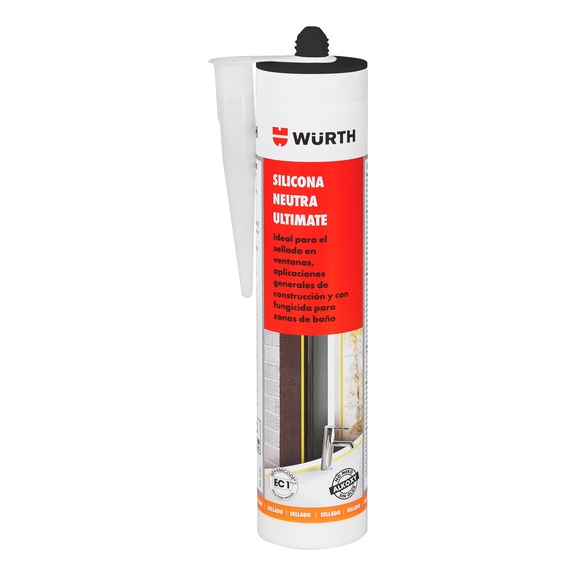 Silicona neutra Ultimate Sanitario - SILICONA NEU ULTIM MARRON R8017, 310ML