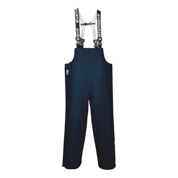 Rainproof bib overalls INDRA HEAVY - WRKDUNG-(INDRA HEAVY)-NAVY-XL
