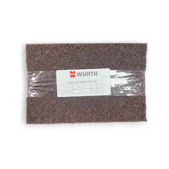 Hand sanding pad Fleece - FLEECE HAND PAD COARSE